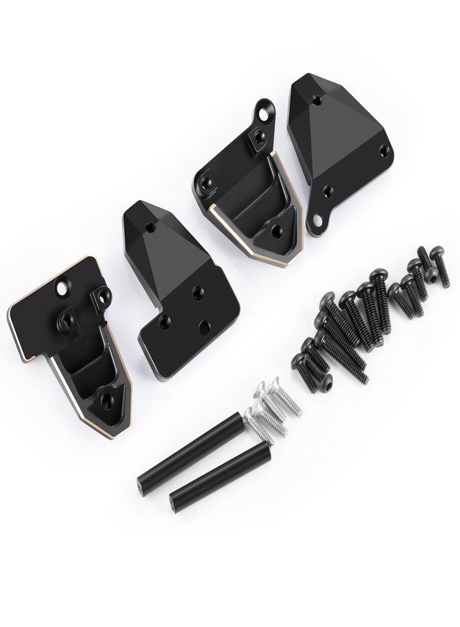 JGGZONE RC Brass Front&Rear Shock Towers Counterweight Suspension Bracket Shock Absorber Shock Mounts Damper Holder Tower for 1/18 TRX4M Defender Bronco RC Crawler Car Upgrades - Image 2